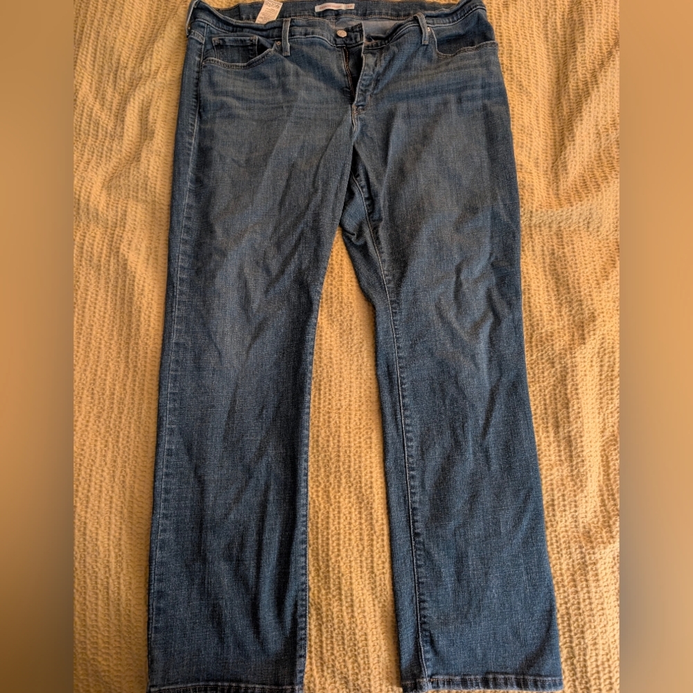 Levi's 314 Shaping Straight Leg Women's Denim Jeans - 18W
